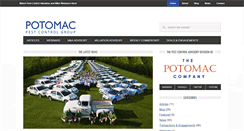 Desktop Screenshot of potomacpestcontrol.com