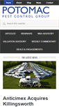 Mobile Screenshot of potomacpestcontrol.com